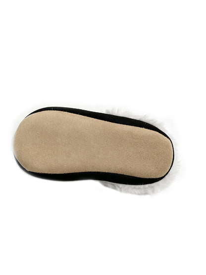 Bulk Slippers | Fluffy Fleece Fur Trim Slippers Women Winter Warm Indoor Shoes Wholesale