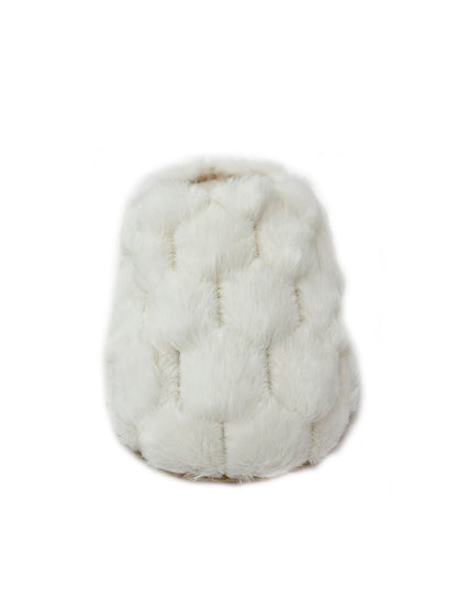 Bulk Slippers | Plush Fuzzy Plaid Slippers Women Winter Warm Indoor House Shoes Wholesale
